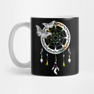 butterflies dream catcher gift Mug